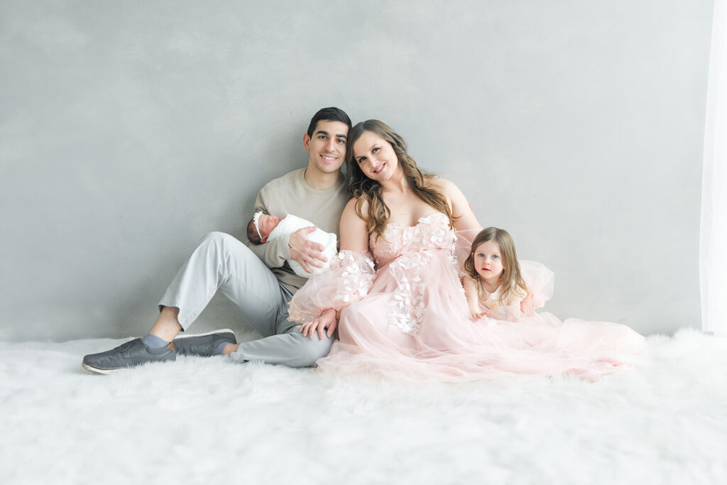 Family newborn photography